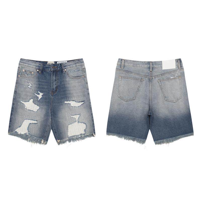 Men'S Shoes With Jeans - Gallery Dept Yeni Hasarlı Yırtık Yamalı