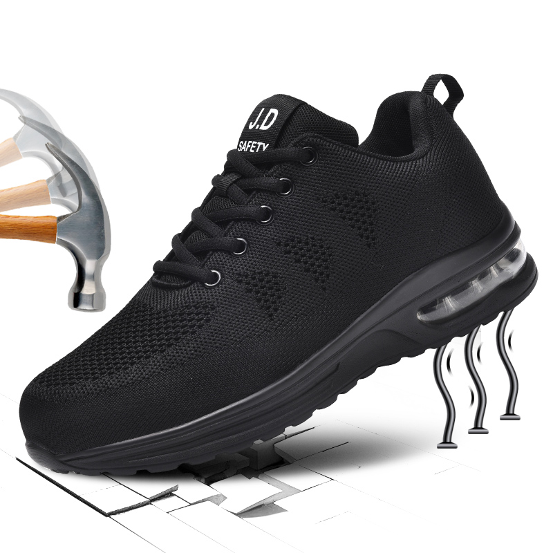 Men Shoes Jd - Erkekler için yıkılmaz güvenlik ayakkabıları çelik