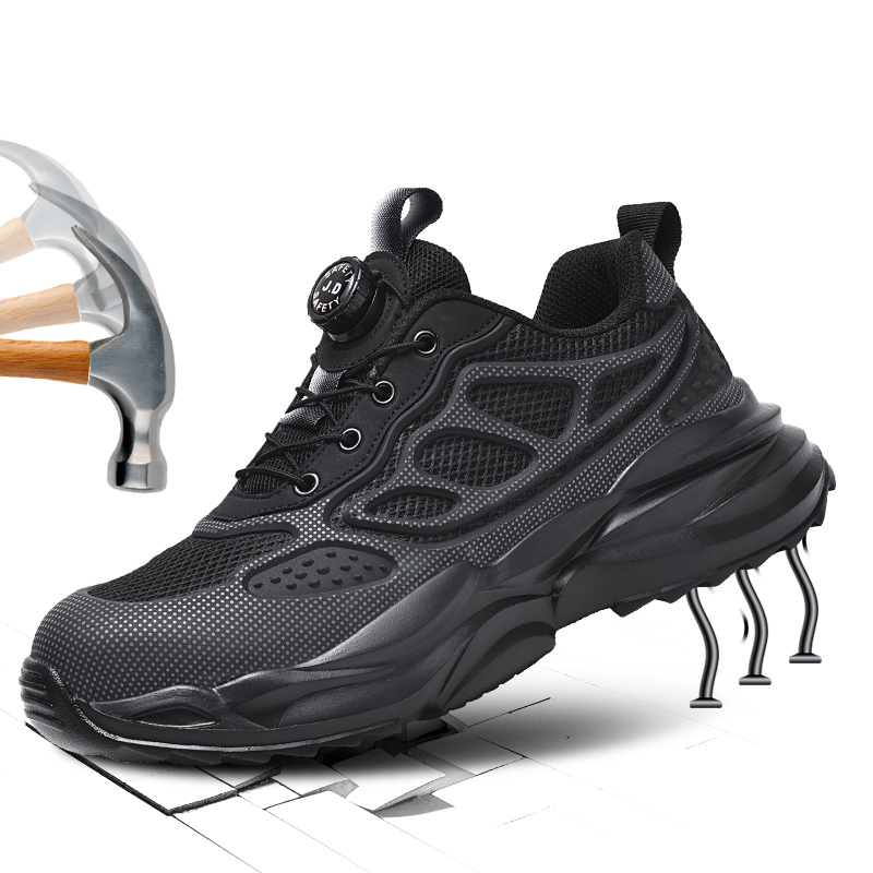 Men Shoes Jd - Beyaz iş ayakkabıları hafif rahat güvenlik