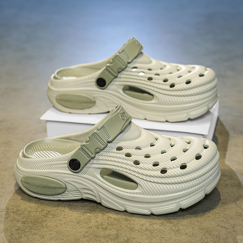 Men'S Shoes Daily Use - Erkek 5 cm Kalın Tabanlı Terlik