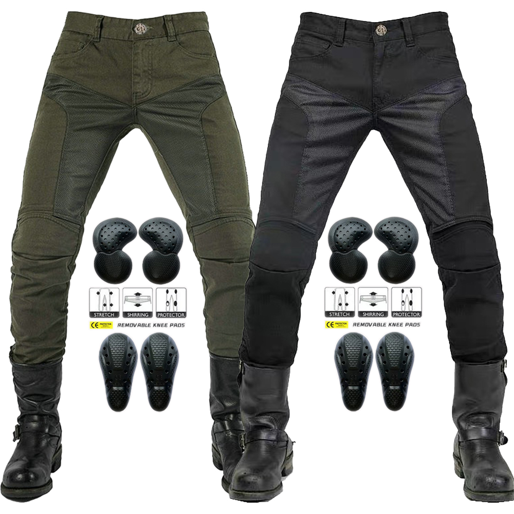 Men'S Shoes With Jeans - 2025 Yeni Motosiklet Yaz Sürme Kot