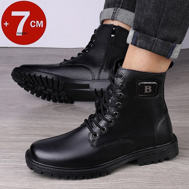 Erkek Hakiki Deri Yükseklik Ar - Men'S Shoes Daily Use incelemesi ve fiyatı