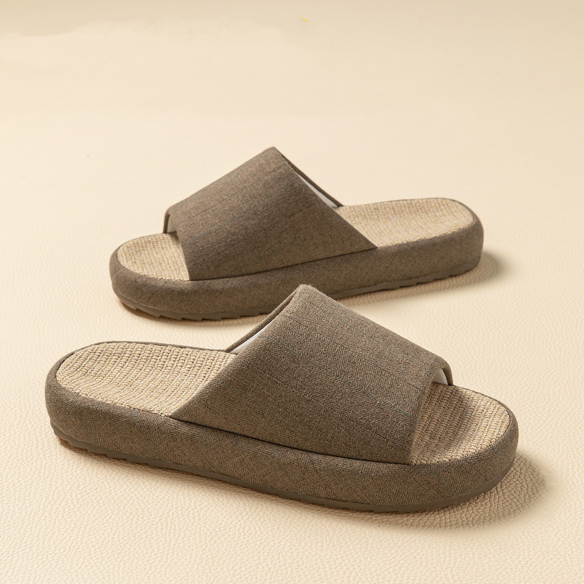 Yaz Kadın Ev Terlik Keten Yaz  - Men'S Shoes Comfort incelemesi ve fiyatı