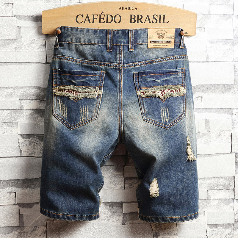 Yırtık Hip-Hop Kot Şort Erkek  - Men'S Shoes With Jeans incelemesi ve fiyatı