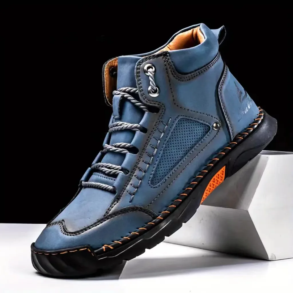 Erkek El Dikişli Botlar Büyük  - Men'S Shoes Daily Use incelemesi ve fiyatı