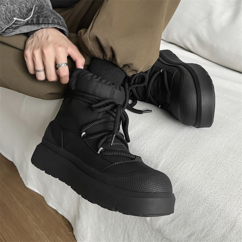 Tasarımcı Yeni Erkek Kar Botla - Men'S Shoes Daily Use incelemesi ve fiyatı